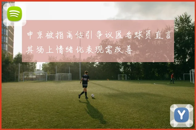申京被指高估引争议匿名球员直言其场上情绪化表现需改善