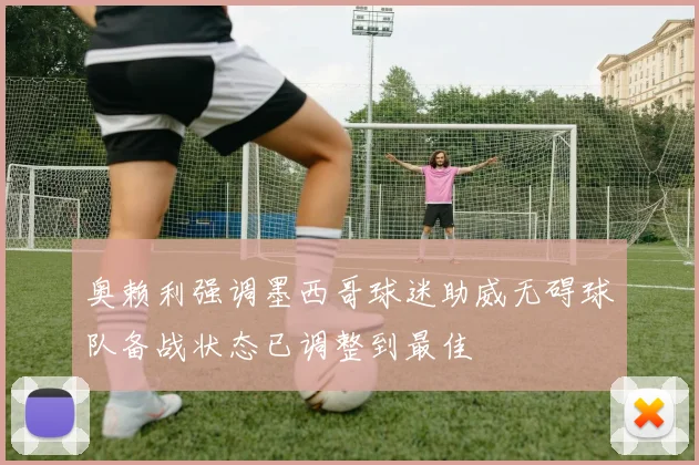 奥赖利强调墨西哥球迷助威无碍球队备战状态已调整到最佳